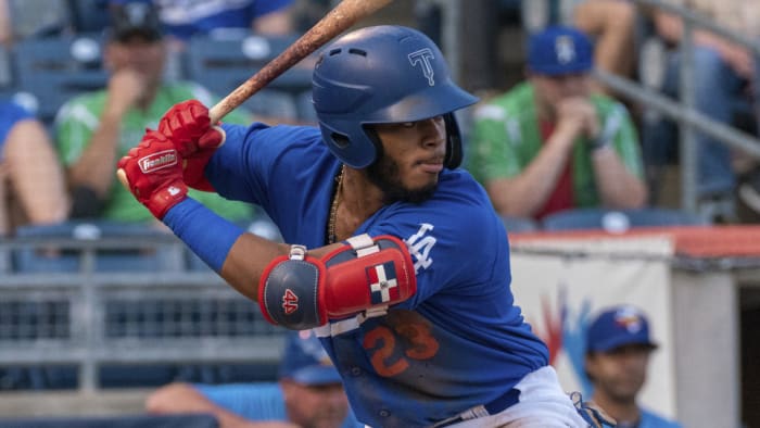 Cristian Santana. Photo by Rich Crimi/Tulsa Drillers.